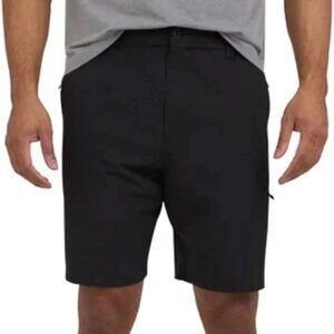 Weatherproof Vintage Men's UPF 50 Stretch Performance Tech Short-Size 38 (BLACK)
